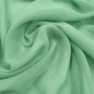 Bán Buôn 75D Polyester Crepe Nhăn Voan Váy Váy Váy Vải 100% Chống Tĩnh Điện xếp li Dệt Cho Cô Gái 'Ngủ - Product Image 6