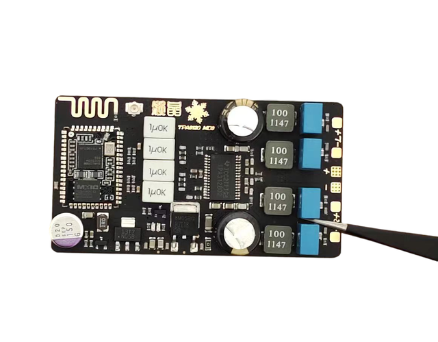 TPA3128  Amplifier Board Small HIFI Fine Workmanship DIY Solid Wood  Speaker Stereo