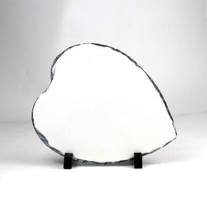 กรอบรูปหินชนวนรูปหัวใจ OEM สำหรับงานศิลปะและของสะสม - Product Image 4
