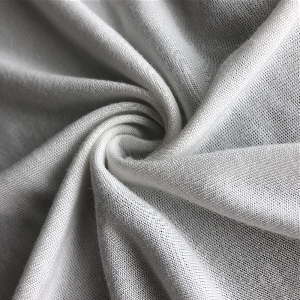 100% TENCEL 21S 190GSM одинарная трикотажная ткань для футболок