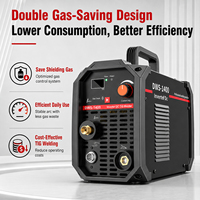 Poste à souder TIG 1400 en gros 220V 140A DC Inverter Numérique Économie de Gaz Arc Argon Haute Fréquence Portable Acier Inoxydable 6.5kW OEM