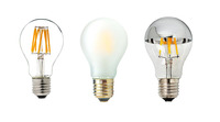 Ampoule à filament LED dimmable Boyid, culot E27/B22, 4W/6W/8W, corps en verre, alimentation AC/DC, certifiée EMC, ROHS, blanc chaud