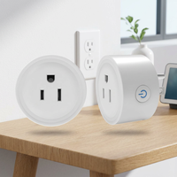 Prise intelligente Tasmota pour le Royaume-Uni avec moniteur d'énergie, prend en charge la personnalisation du micrologiciel ESP32-C3.