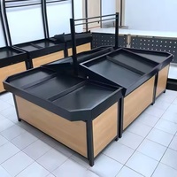 En promotion : Étagères de présentation de fruits et légumes pour supermarchés et tables promotionnelles
