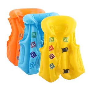 Gilet de sauvetage <span class=keywords><strong>maillot</strong></span> de <span class=keywords><strong>bain</strong></span> pour bébé d'été <span class=keywords><strong>avec</strong></span> gilet de natation gonflable en PVC imperméable <span class=keywords><strong>flotteur</strong></span> et maillots de <span class=keywords><strong>bain</strong></span> pour bébé dans le style de slip de <span class=keywords><strong>bain</strong></span> - Product Image 2