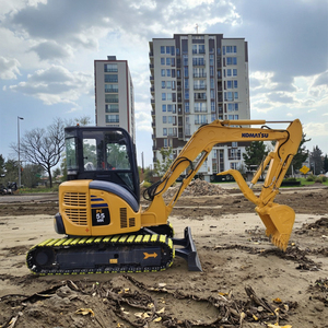 Nouveau japonais Original 5.6ton Mini Pelle PC56 Komatsu Machines de construction sur chenilles d'occasion Mini Pelle vendre - Product Image 3