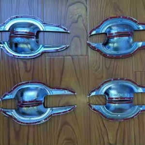 Cubierta de Manija de Puerta de Inyección ABS Negra, Accesorio Automotriz de Diseño Original para Honda HR-V - Product Image 3