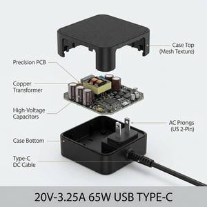 Adaptador de Corriente USB Tipo-C <span class=keywords><strong>A20</strong></span>-065N1A ADP-65SD B de 65W, 20V 3.25A para ASUS ZenBook Flip 13 UX363 ZenBook Duo - Product Image 3
