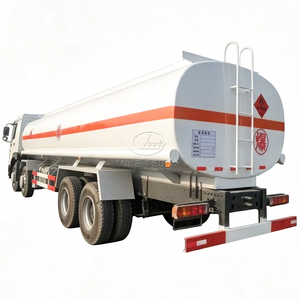 รถบรรทุกน้ำมันขายดี 25000L-35000L Sinotruk HOWO รถบรรทุกน้ำมันแบบวางบนพื้นดิน ถังเก็บ LPG แบบตั้งพื้น ปรับให้เหมาะกับตลาดโลก - Product Image 1