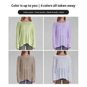 Top Sportivo Leggero e Traspirante Senza Cuciture per Yoga, Casual, <span class=keywords><strong>Sexy</strong></span>, da Donna, per Palestra, Allenamento, Fitness, Pilates, Uso Quotidiano - Product Image 2