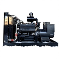 Générateur de puissance JPF à cadre ouvert silencieux haute efficacité 50KVA-500KVA Diesel/Gaz Naturel Auto DC avec ATS