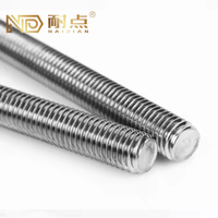 Hot Dip Galvanized Zinc Plated Carbon Steel Flat Head Threaded Bar DIN975 GB Metric Full-Thread Stud Rod 80mm 90mm 150mm 1m
