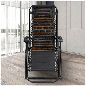 Dingsheng เก้าอี้ชายหาดในห้องนั่งเล่นดีไซน์ทันสมัยปรับเอนได้พร้อมหมอนสำหรับตั้งแคมป์สุดหรู - Product Image 2