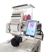 Machine à broder informatisée Tajima Model One Head pour casquettes, 12/15 aiguilles, Dahao A15 PRO, usage domestique, haute précision, neuve
