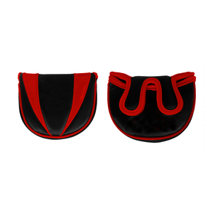 Hot Sales Red and White PU Golf Mallet <strong>Putter</strong> <strong>Cover</strong> with Cola Embroidery - Product Image 5