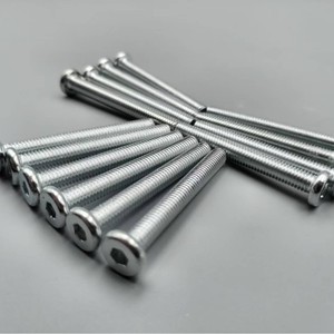 Flat Head Hex <b>Socket</b> <b>Screws</b> M6x1060 Fully Threaded For Furniture And Shelves DIN GBT 70.1-2008 Level 4.8 - Product Image 4