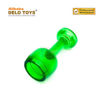 DELO TOYS ( 7 couleurs) DIY blocs de construction en plastique briques en vrac Minifig, ustensile gobelet grand (NO.33061)