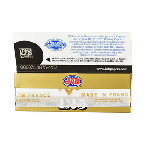 Papiers à rouler JBO Grateful Dead Classic Dry Pink Premium ultra-fins, forme cône 1,25/1,5 pouce, 40 pièces, pour utilisation avec un grinder - Product Image 4