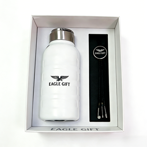 Mug en acier inoxydable avec logo personnalisé, ensemble cadeau d'entreprise pour employés avec stylo, câble 3 en 1 et batterie externe, impression sérigraphique - Product Image 6