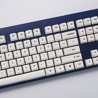 High-End 115-Key Mechanical Ceramic Keycaps , Customizable for Cherry Gateron MX Switch Keyboards, White Keycaps Custom