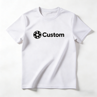 Vêtements de travail et sportifs personnalisés en polyester tricoté 100 % à motif œil-de-perdrix, imprimés sérigraphiés, séchage rapide, respirants, avec logo personnalisé, directement de l'usine