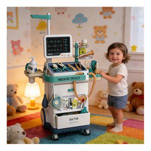 Juego de simulación de doctor, de plástico PVC, herramientas médicas para niños, hospital, clínica dental, juego de roles, juguetes educativos de aprendizaje, imaginación - Product Image 3