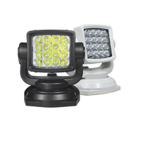 Reflector de yate de 80W, foco impermeable, luz LED de búsqueda para coche