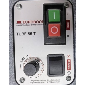 Perceuse magnétique Euroboor TUBE-55-T 240V 16,4 kg Course de 170 mm pour perçage de plaques d'acier de 10 à 55 mm - Product Image 2