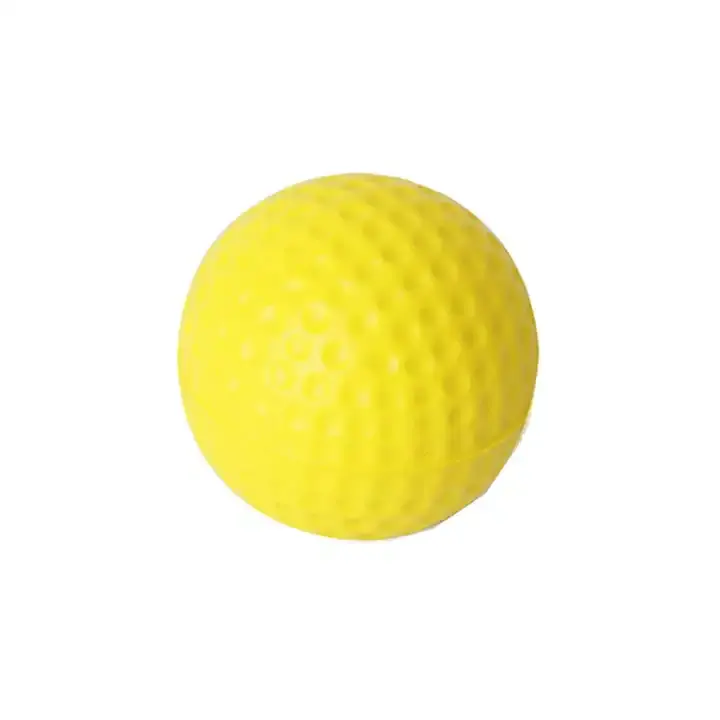 Zachte Eva Foam Golfbal Geel Voor Oefenen Golfbal