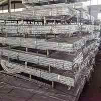 Acier galvanisé pour profilés 41x41 / Profilés en C / Unistrut / Étaiement sismique / Support sismique en acier galvanisé Unistrut en forme de C