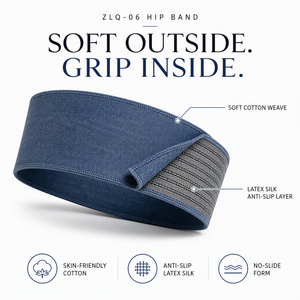 Bandes de Résistance en Tissu Polyester Antidérapantes pour Fessiers et Hanches, pour Femmes, Anti-Roulis, pour Squats et Entraînement des Jambes à Domicile ou en Salle de Sport - Product Image 2