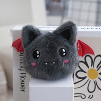 Porte-clés Lapin Mignon en Fausse Fourrure à Longues Oreilles, Pendentif Peluche Lapin pour Sac à Dos, Breloque Tendance, Cadeau Animalier