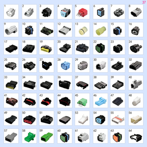 Thiết bị đầu cuối Tyco TE fci kết nối 2/3/4/5/6/7/8/9/10 pin tự động ô tô kết nối điện dây khai thác kết nối không thấm nước - Product Image 3