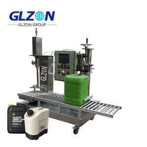 Le PLC a commandé la machine <span class=keywords><strong>de</strong></span> capsulage remplissante <span class=keywords><strong>de</strong></span> jerrycan pour les produits chimiques liquides et les détergents industriels - Product Image 1