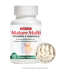 Compresse Multivitaminiche Personalizzate OEM/ODM per Adulti 50+ Integratore Multiminerali che Supporta la Memoria negli Anziani - Product Image 1