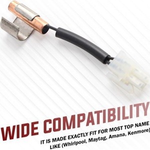 Refrigerator Thermistor W10383615 RTM68583 <b>Temperature</b> Sensor Copper Electric For Whirlpool Refrigerator Parts - Product Image 3