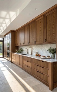 Time Home Furniture Classical American <strong>Antique</strong> Design MDF Eco-Friendly Modular Kitchen Cabinet with Faucet and 5 Year Warranty - Product Image 3