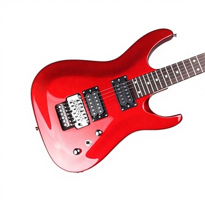 <span class=keywords><strong>Chitarra</strong></span> Elettrica Mini 90F BX-GF1 Colore Rosso Nero OEM Ingrosso Personalizzabile - Product Image 4