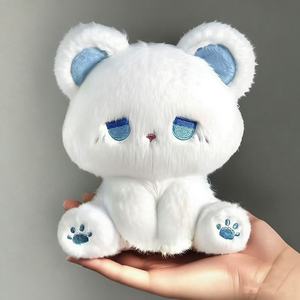 16cm Soft and Cute Silly <b>Plush</b> Doll, High-quality <b>Plush</b> Toy, Cartoon Sitting Figure, Emo Little <b>Cat</b>, Gift for Friends - Product Image 4