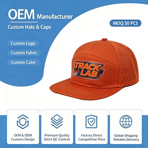 High Quality Wholesale Custom Embroidered Logo Corduroy <b>Flat</b> Top Baseball Digital Printing Sports for <b>Men</b> and Women Pillbox Hats - Product Image 1