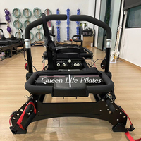 Machine de Pilates Reformer multifonctionnelle en aluminium avec logo personnalisé Megaree pour studio de yoga
