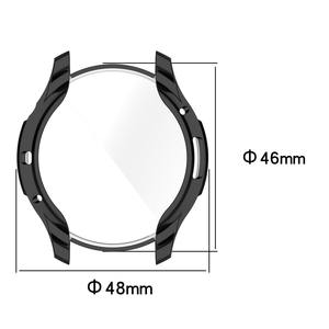 Protecteur plein écran plaqué étui de protection en TPU souple pour <span class=keywords><strong>Amazfit</strong></span> <span class=keywords><strong>GTR4</strong></span> <span class=keywords><strong>GTR4</strong></span> pro - Product Image 4