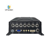 Système de caméra de camion et de bus Ultravision 4CH MDVR AI 4 canaux 1080P, DVR mobile de voiture 4G, GPS