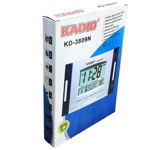 Horloge murale numérique Kadio KD-3809N, grand écran, calendrier perpétuel, alimentée par piles, horloge rectangulaire pour la maison - Product Image 3