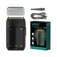Rasoir électrique VGR V-353, tondeuse à cheveux professionnelle, rasoirs rechargeables, tondeuse à barbe portable, mini rasoir à cheveux pour hommes