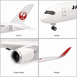 โมเด<span class=keywords><strong>ล</strong></span>เครื่องบินโพ<span class=keywords><strong>ล</strong></span>ีเรซิ่นสั่งทำพิเศษ สายการบินเจเอแอล รุ่น A350-1000 พร้อมฐานถอดได้ - ของที่ระ<span class=keywords><strong>ล</strong></span>ึกและของตกแต่ง - Product Image 5