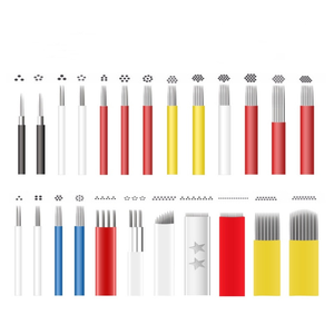 أسعار الجملة مانويل ميكروبلادينغ نيليس شفرة لآلة تظليل مستديرة - Product Image 5