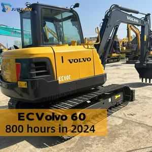 Offerta Speciale: Mini Escavatore Volvo EC60 Usato con Motore Yanmar Originale, Escavatore da 6 Tonnellate per Filippine e Vietnam al Miglior Prezzo - Product Image 1