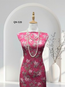 Vietnam Plain dyed Customized printed 100% <b>Polyester</b> (Jacquard <b>fabric</b>) Dress <b>Fabric</b> Printing Textured Jacquard <b>Fabric</b> - Product Image 3