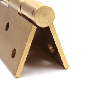 Bisagras de Puerta con Rodamientos de Bolas de Latón Sólido <span class=keywords><strong>ECREW</strong></span>, 4"x3"x3mm, Resistentes, Acabado Satinado, para Puertas de Madera, Uso en Hoteles, Bajo Ruido, 50 Pares - Product Image 4